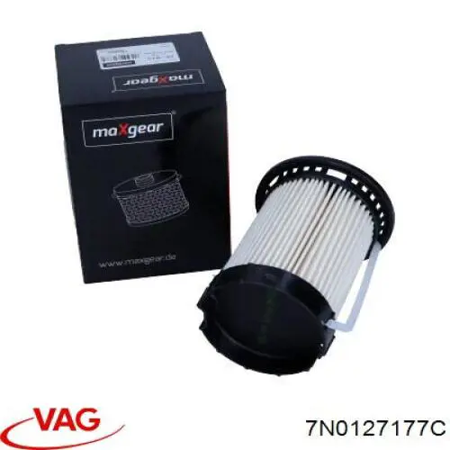 Фильтр тонкой очистки топлива VAG 7N0127177C цена, от 35.97 USD