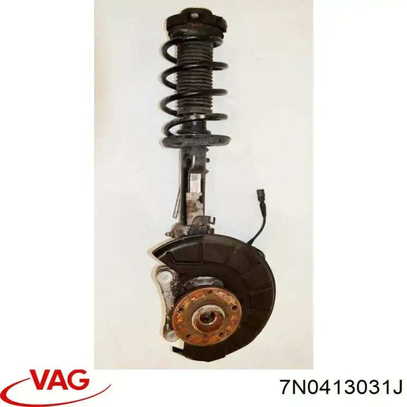 7N0413031J VAG Стойка передняя