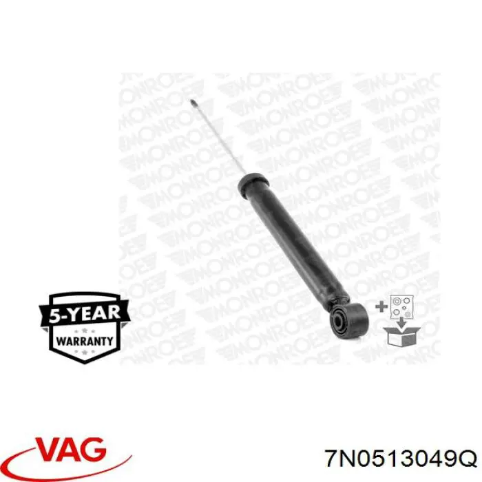 Задний амортизатор VAG 7N0513049Q