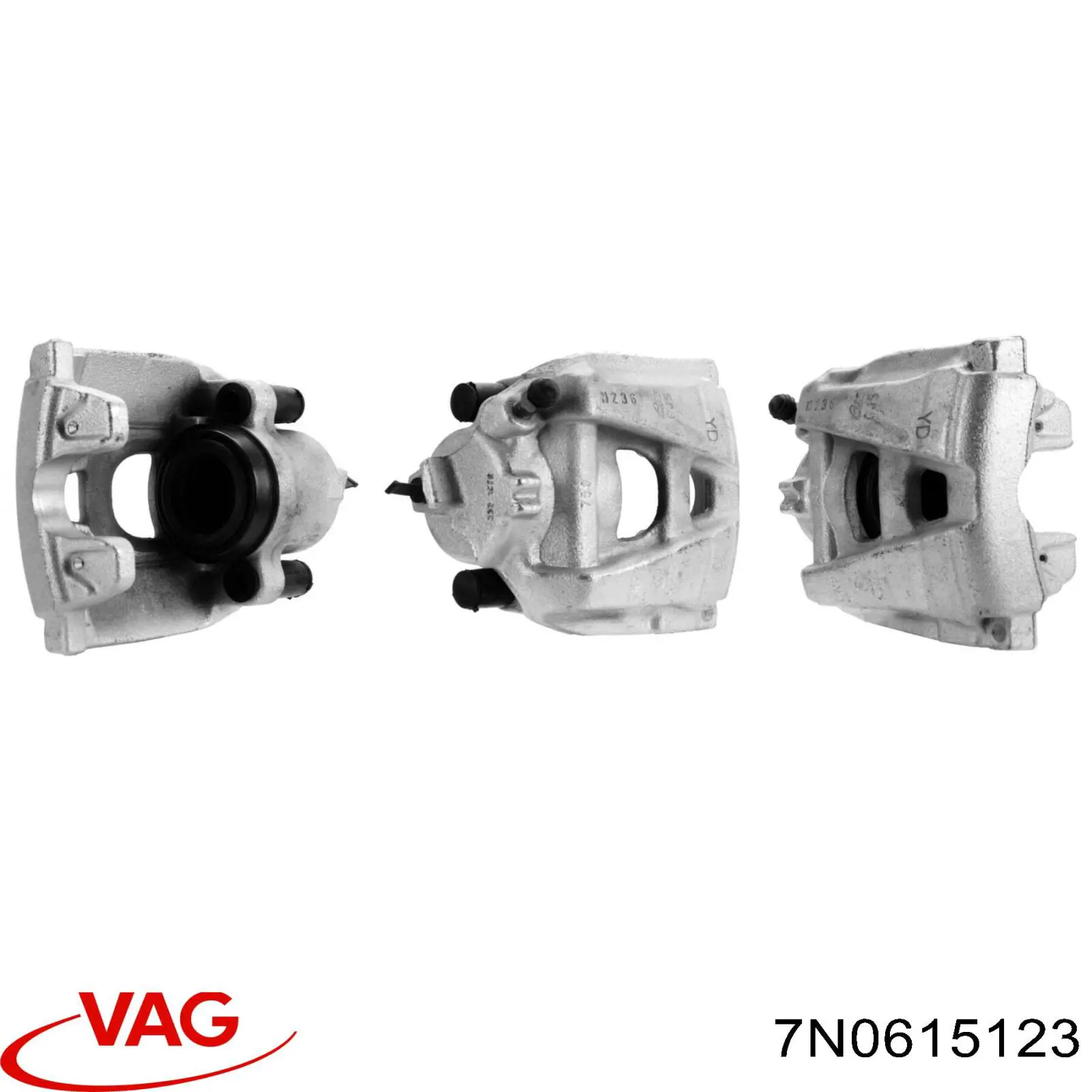 Супорт тормзной VAG 7N0615123 цена, от 12.67 USD