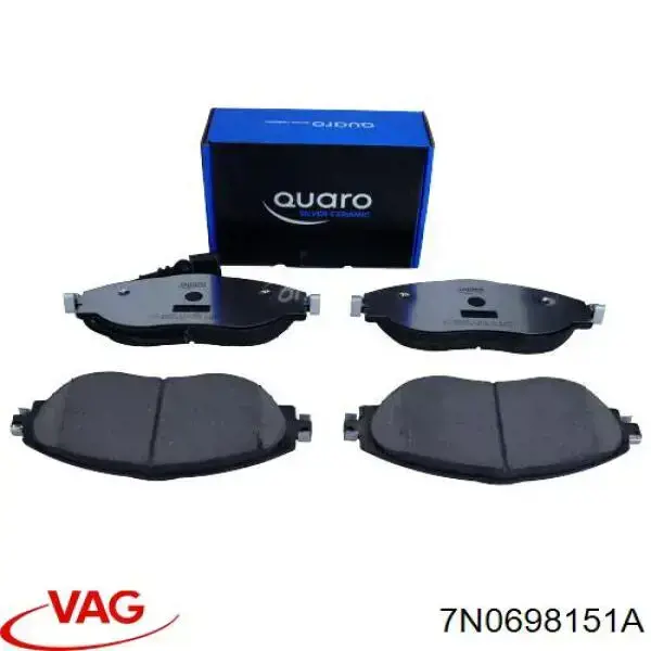 Колодки VAG 7N0698151A цена, от 76.10 USD