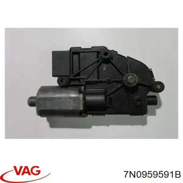 Купить 7N0959591B VAG Мотор привода люка