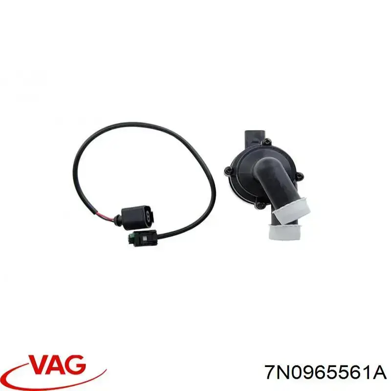 Купить 7N0965561A VAG Помпа водяная, дополнительная электрическая