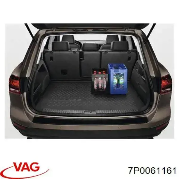 Коврик багажного отсека на Volkswagen Touareg II 
