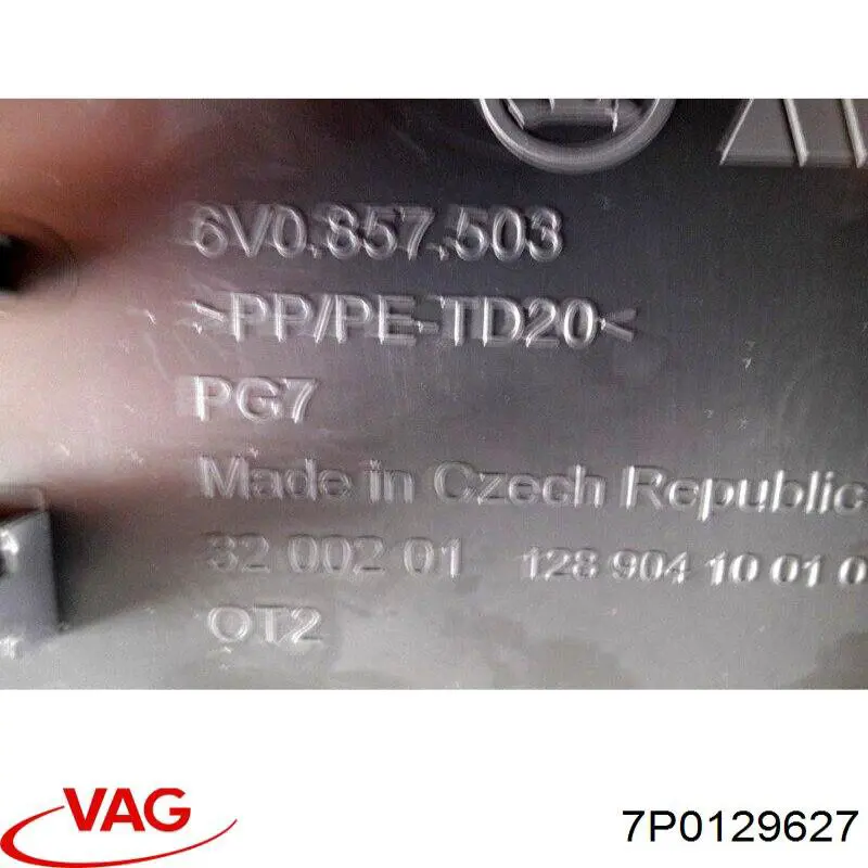  7P0129627 VAG