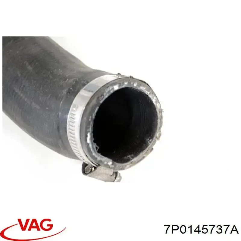 7P0145737A VAG mangueira (cano derivado superior esquerda de intercooler)