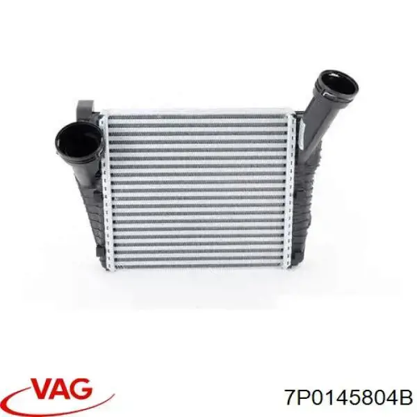 7P0145804B VAG radiador de intercooler