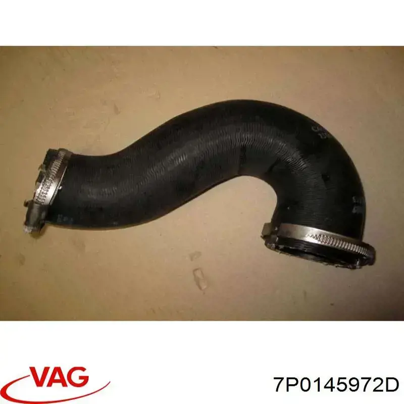 Шланг/патрубок интеркуллера VAG 7P0145972D цена, от 62.92 USD