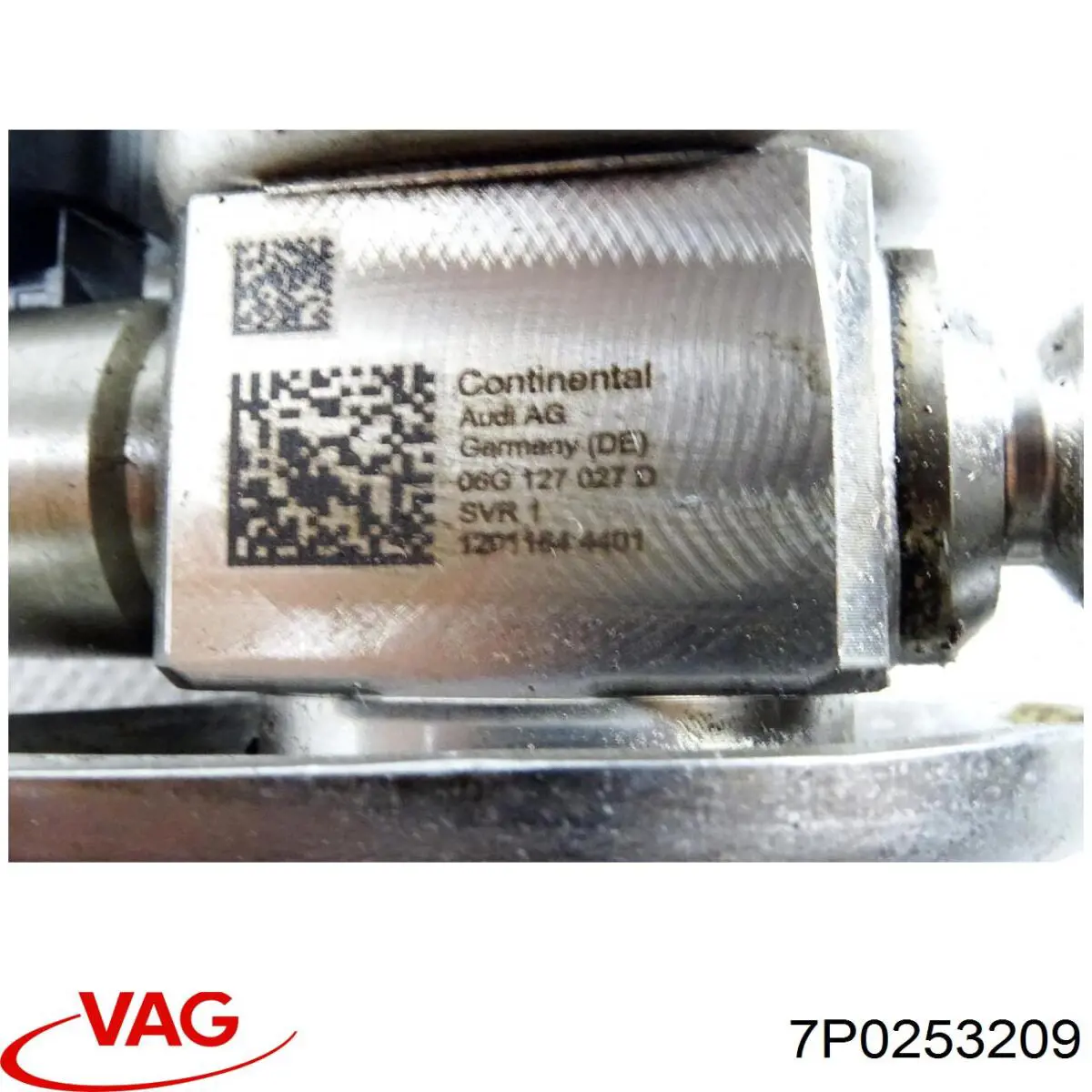 7P0253209 VAG Труба приемная (штаны) глушителя, передняя, левая