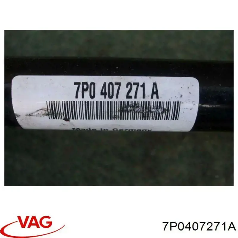 235085OL GSP Ось передняя в сборе