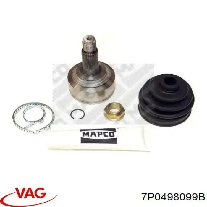 ШРУС наружный VAG 7P0498099BV