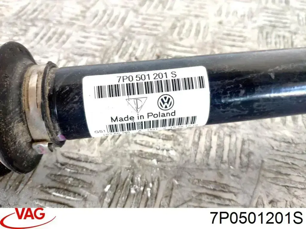 Купить 7P0501201S VAG Приводной вал задний