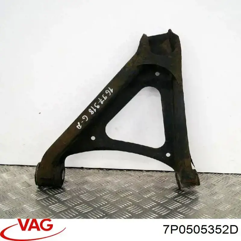 Рычаг задней подвески нижний правый VAG 7P0505352D цена, от 18.34 USD