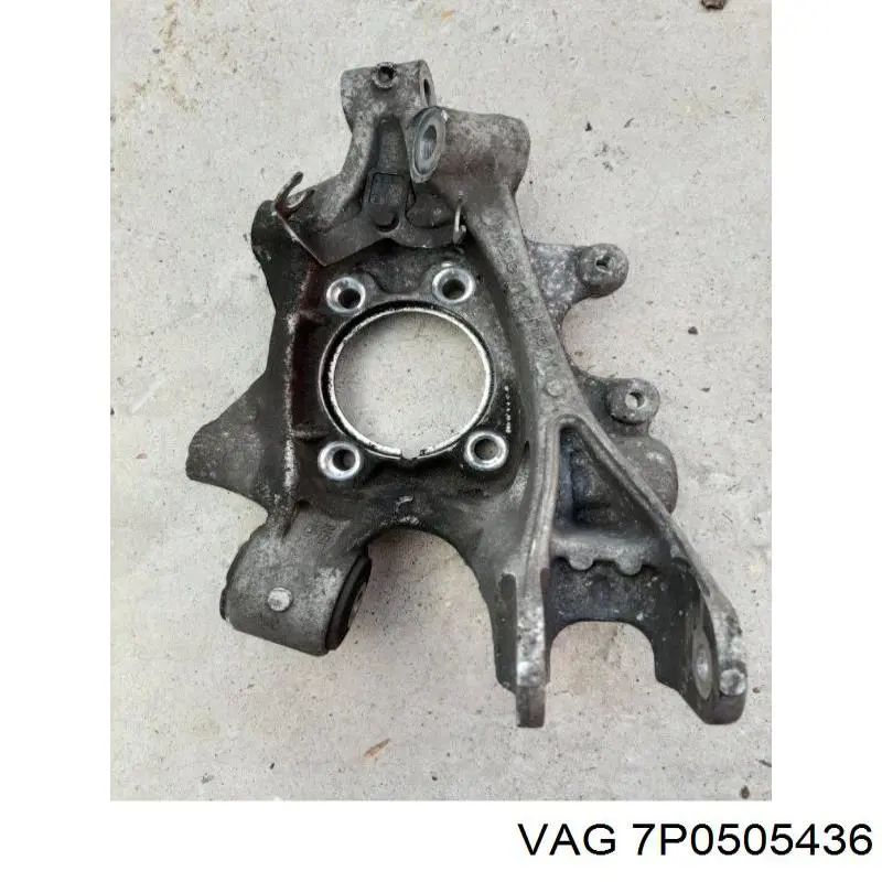 Цапфа задняя правая 7P0505436 VAG