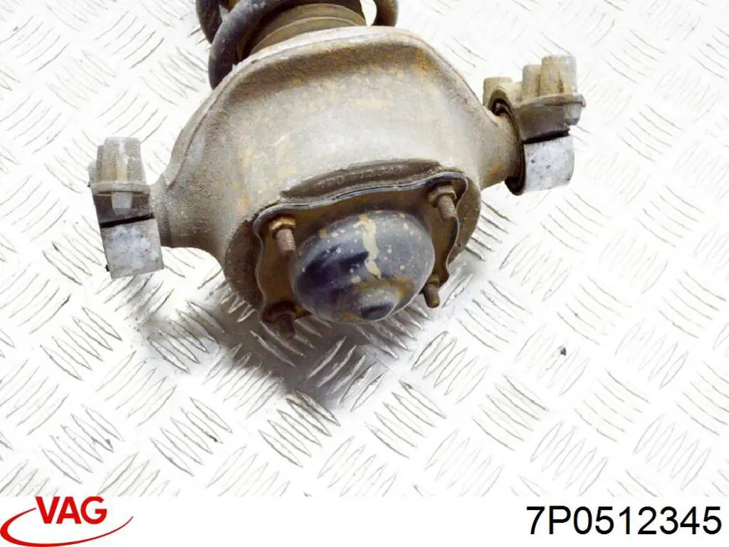 Опора амортизатора заднего левого 7P0512301 VAG