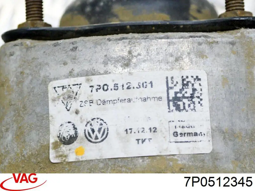 Подушка амортизатора заднего, левого VAG 7P0512301 цена, от 24.07 USD