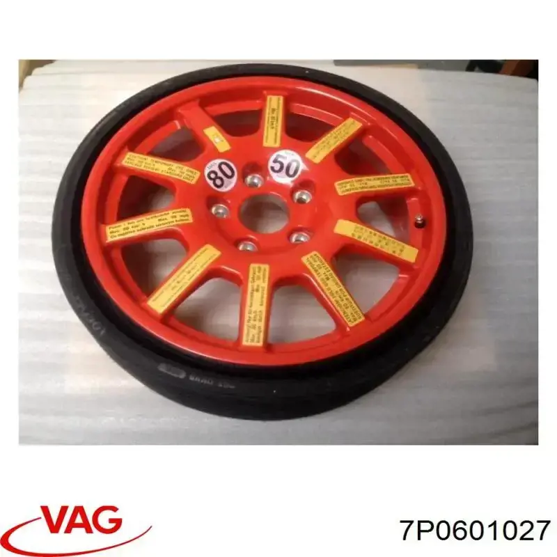 Купить 7P0601027 VAG Докатка (аварийное запасное колесо)