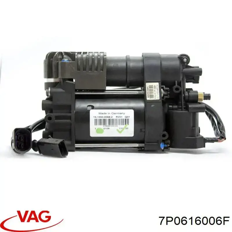 Компрессор пневмоподвески VAG 7P0616006F цена, от 464.00 USD