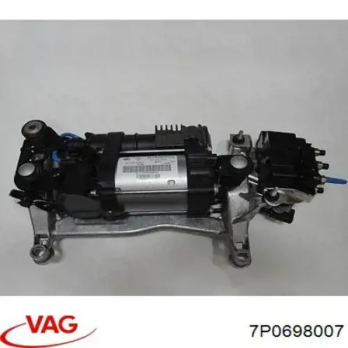 7P0698007 VAG compressor de bombeio pneumático (de amortecedores)