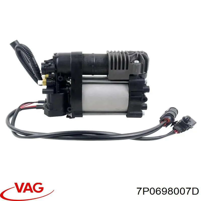 7P0698007D VAG compressor de bombeio pneumático (de amortecedores)