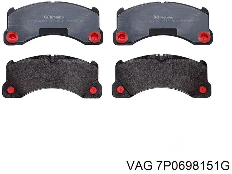Колодки VAG 7P0698151G цена, от 9725.34 UAH