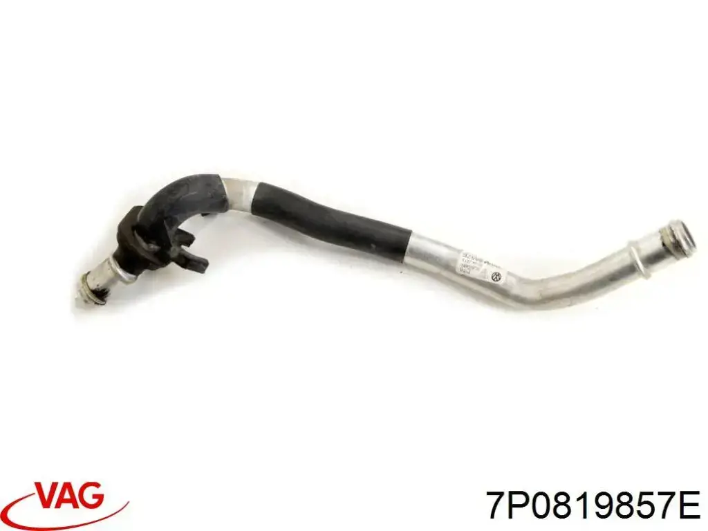 Купить 7P0819857E VAG Патрубок на печку