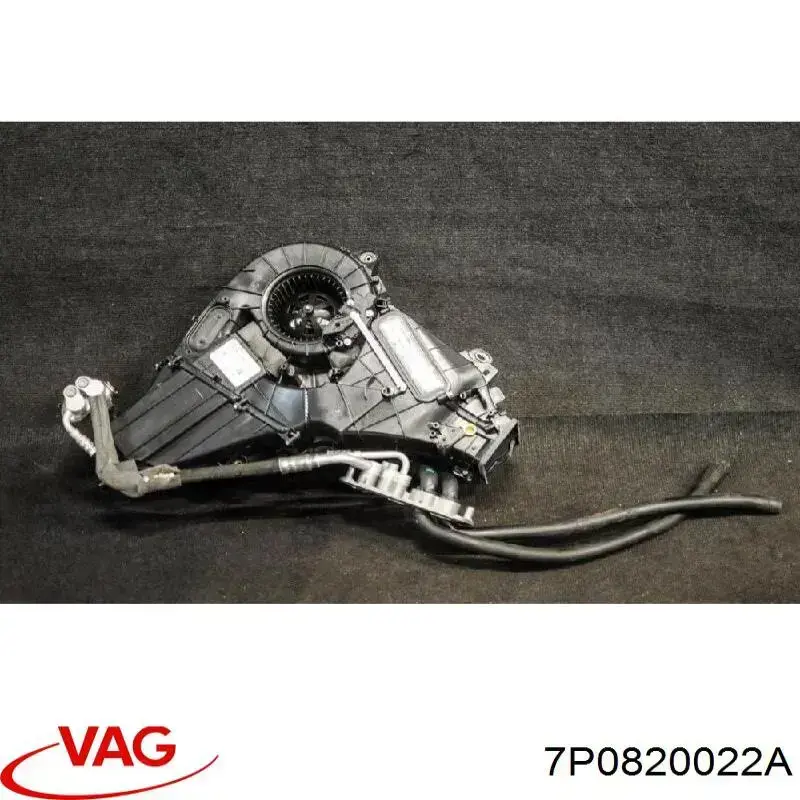 7P0820022A VAG мотор вентилятора печки (отопителя салона задний)