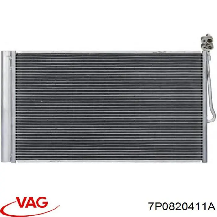 Радиатор охлаждения кондиционера VAG 7P0820411A