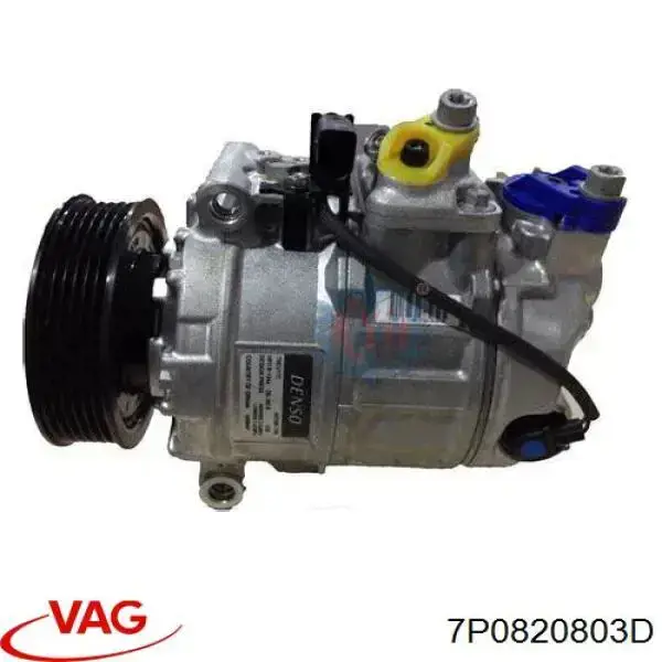 7P0820803D VAG compressor de aparelho de ar condicionado