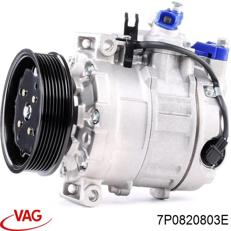 Компрессор системы кондиционирования VAG 7P0820803E цена, от 76.19 USD