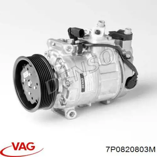 Компрессор системы кондиционирования VAG 7P0820803M цена, от 158.34 USD