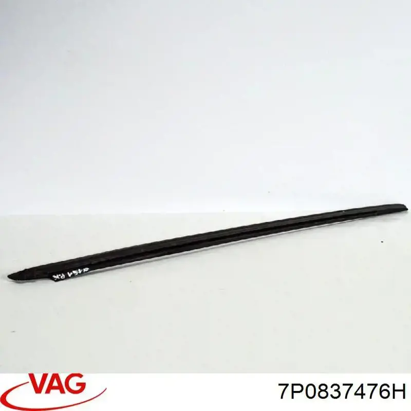 Молдинг опускного стекла двери передней правой VAG 7P0837476H цена, от 12.56 USD