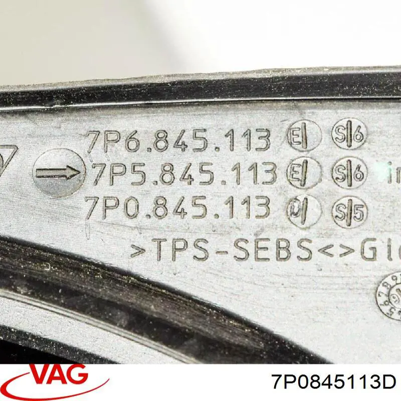 Стекло треугольное двери передней левой VAG 7P0845113 цена, от 12.42 USD
