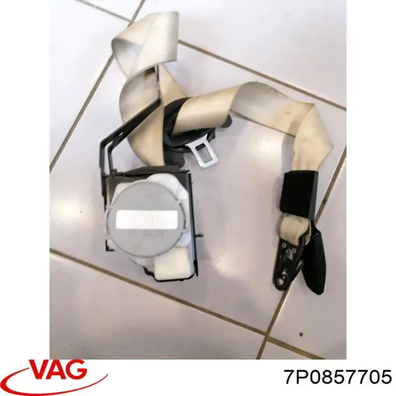 Ремень безопасности передний левый VAG 7P0857705 цена, от 26.81 USD