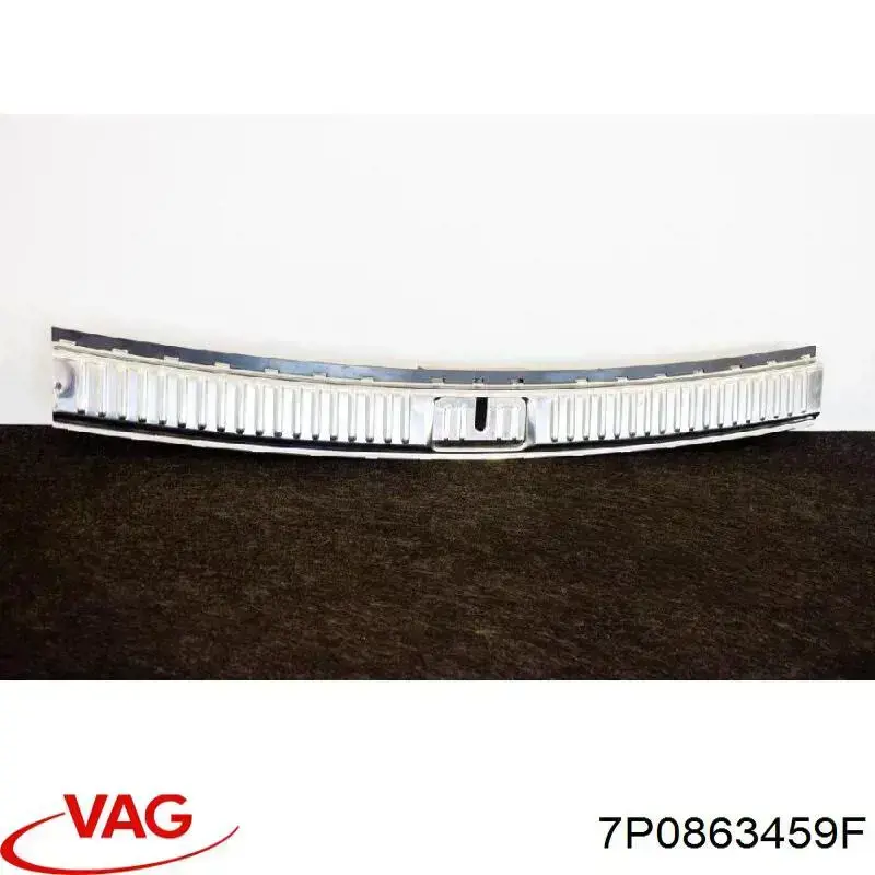 Облицовка задней панели багажника 7P0863459F VAG