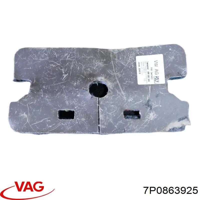 Шумоизоляция моторного щита VAG 7P0863925 цена, от 50.79 USD