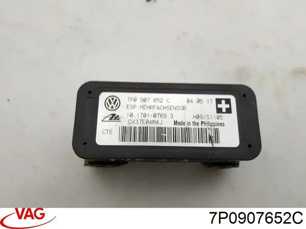 Купить 7P0907652C VAG Датчик курсовой устойчивости