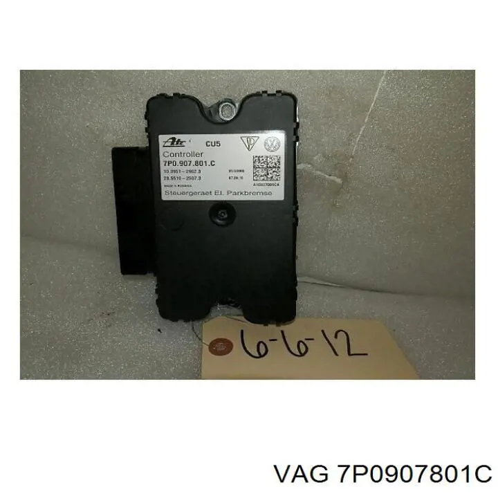7P0907801C VAG Модуль управления стояночного тормоза