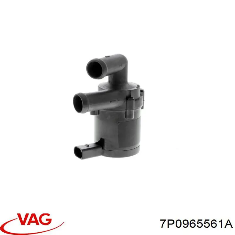 7P0965561A VAG bomba de água (bomba de esfriamento, adicional elétrica)
