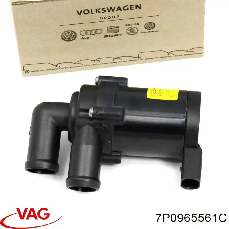7P0965561C VAG помпа водяная (насос охлаждения, дополнительный электрический)