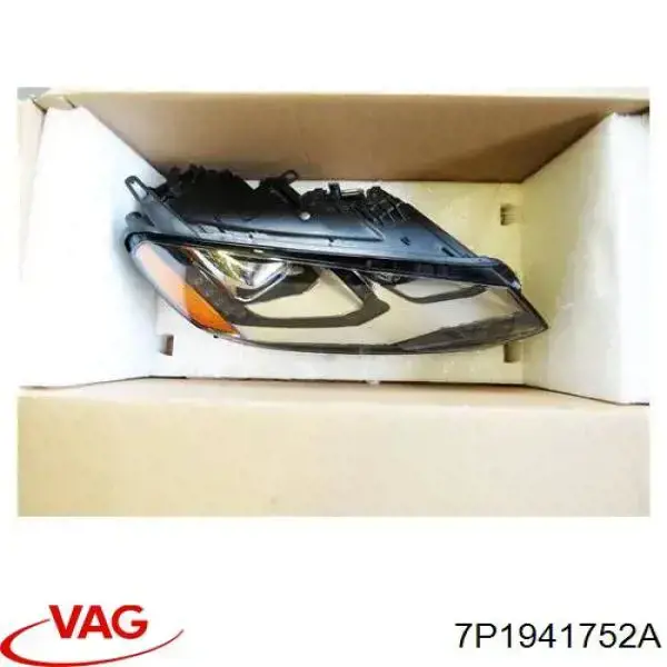 Правая фара 7P1941752A VAG