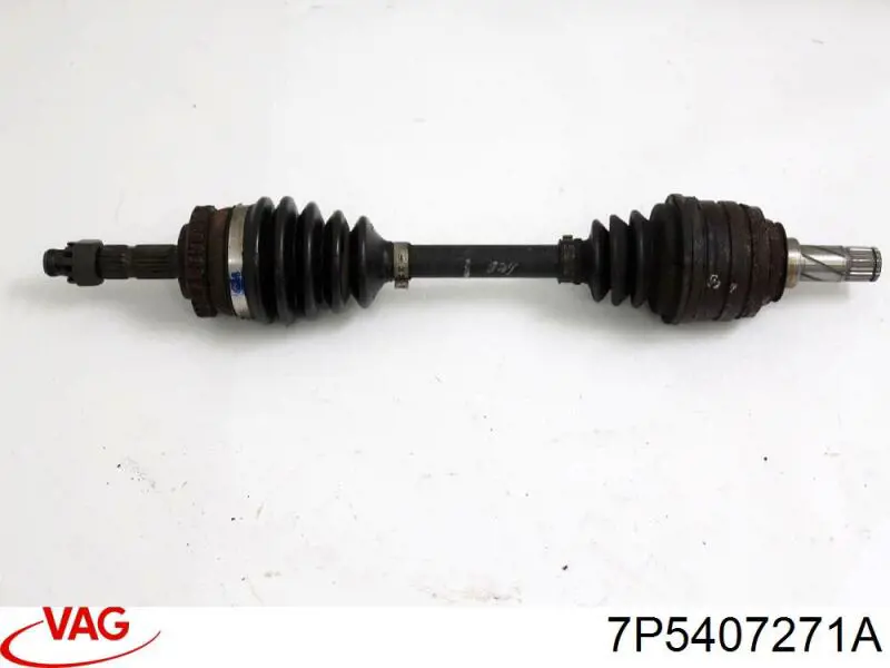 Левая полуось GKN-Spidan 36287