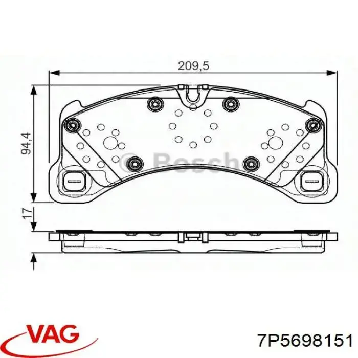 7P5698151 VAG