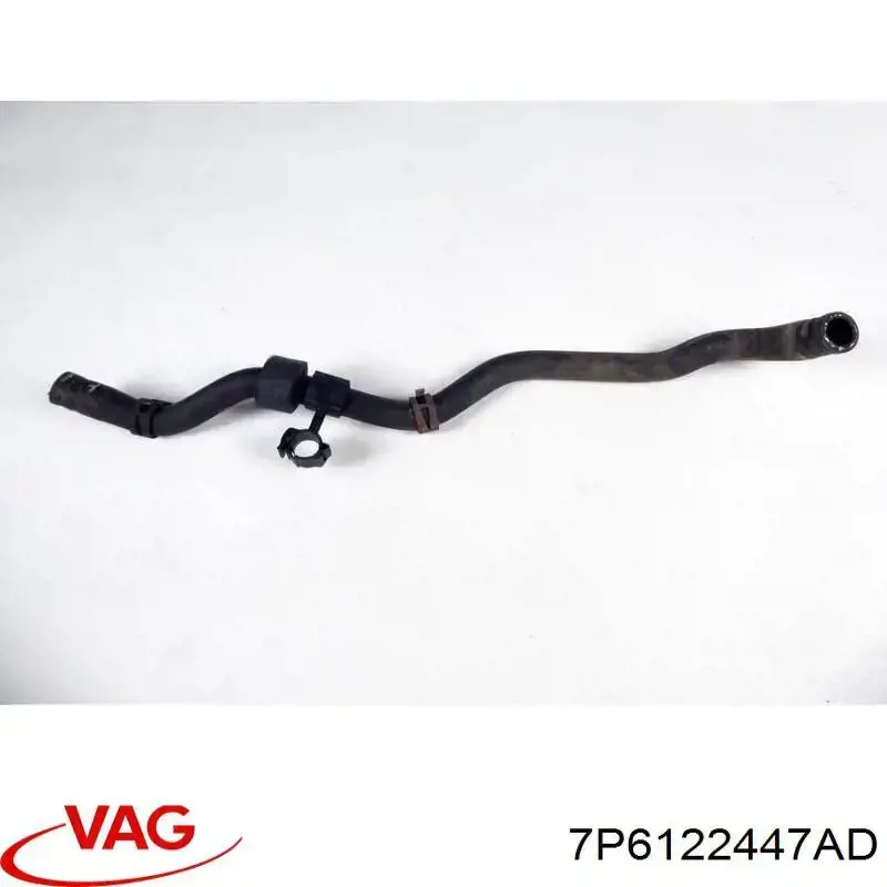 Патрубок системы охлаждения 7P6122447AD VAG