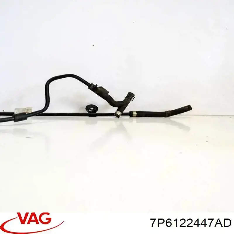 7P6122447AD VAG Шланг термостата
