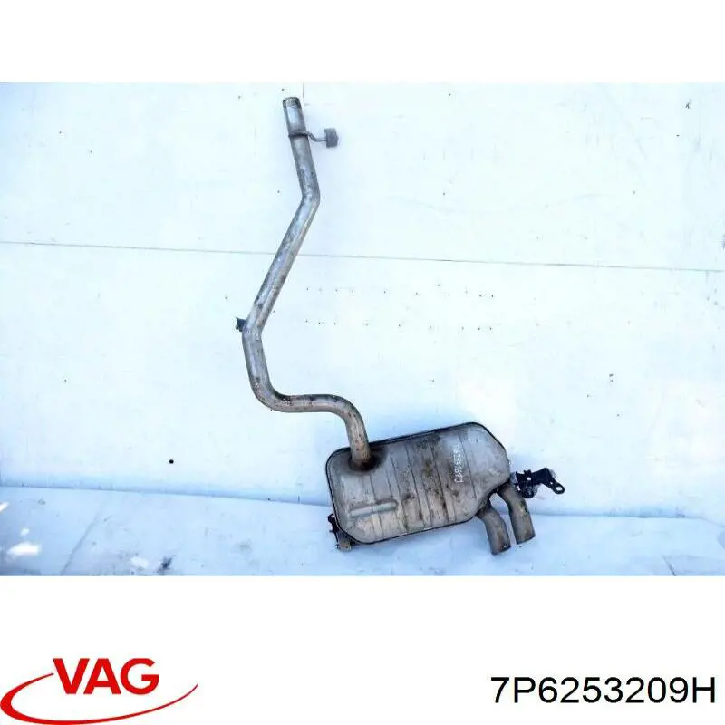 Купить 7P6253209H VAG Выхлоп центральный
