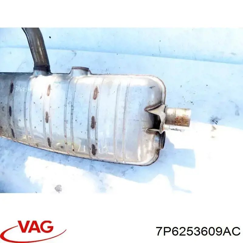 Купить 7P6253609AC VAG Глушитель задний