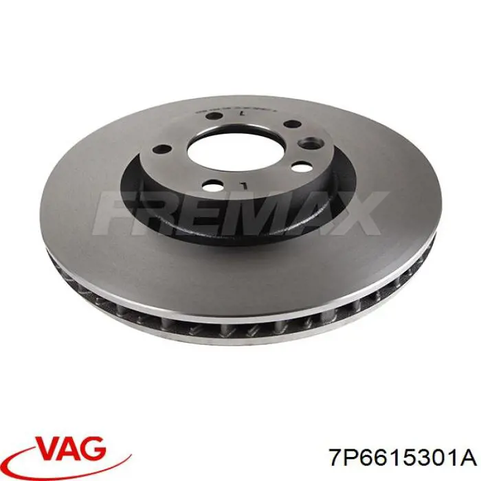 Передние тормозные диски 7P6615301A VAG