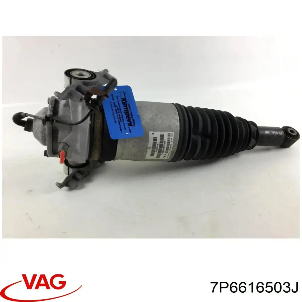 7P6616503J VAG coxim pneumático (suspensão de lâminas pneumática do eixo traseiro)