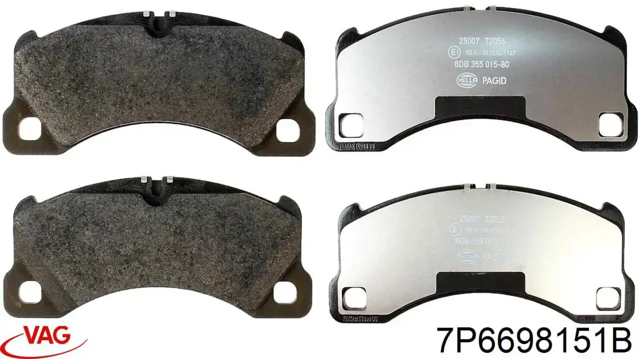 Тормозные колодки VAG 7P6698151B